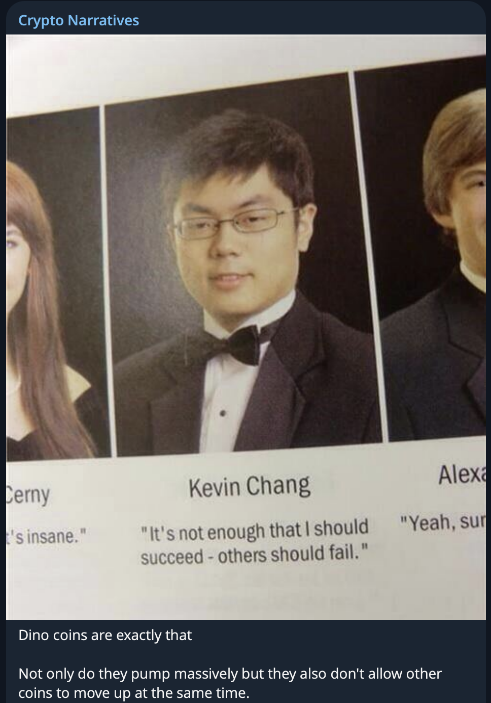 Meme tagged crypto, trading
